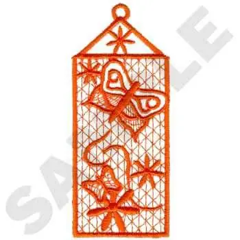 FSL Butterfly Bookmark Embroidery Design Discount