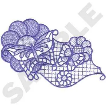 Butterflies Scroll Embroidery Design New Release