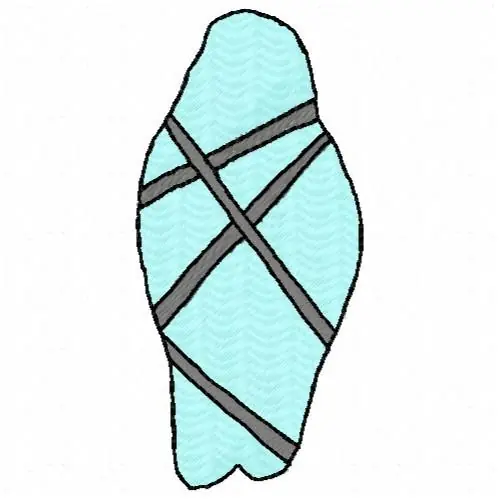 Shop Now Mummy Wrap Embroidery Design