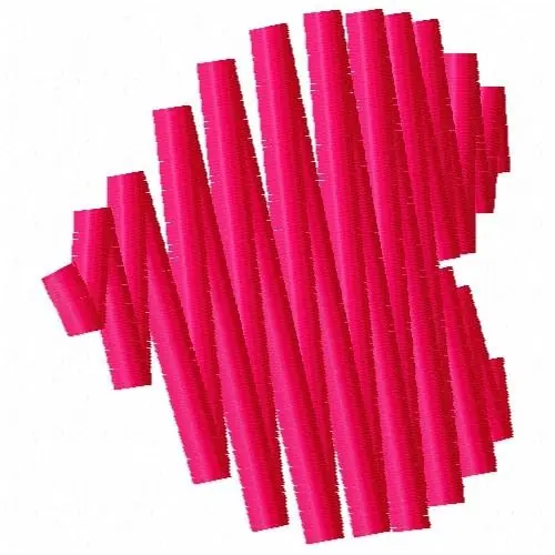 Zigzag Heart Embroidery Design Bulk Order