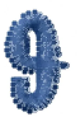 Popular Carnival Font 9 Embroidery Design