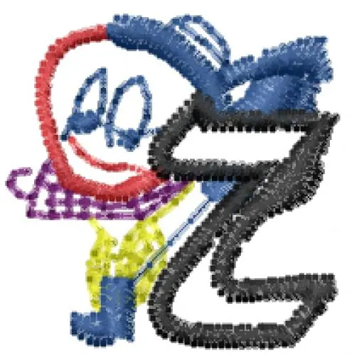 Valentine Heart Font Z Embroidery Design Original