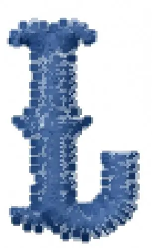 Don’t Miss Out Carnival Font L Embroidery Design