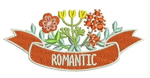 Romantic Flowers Embroidery Design While Supplies Last