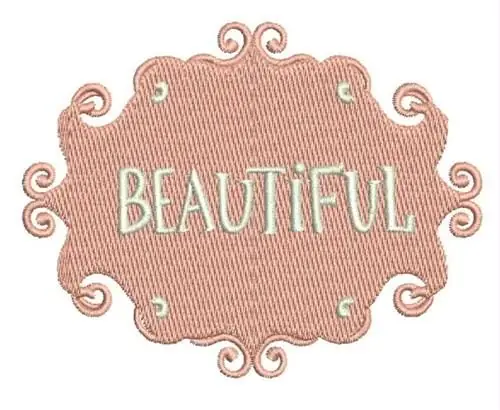 Beautiful Embroidery Design Authentic