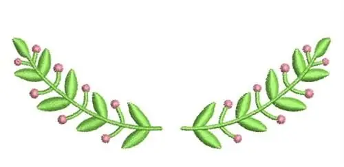 Laurel Wreath Embroidery Design Bargain