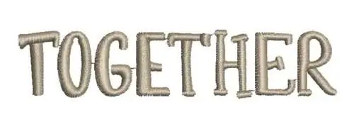 Last Chance Together Embroidery Design