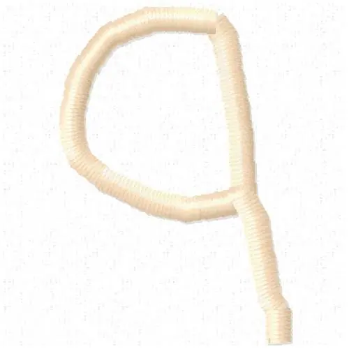 Popular Kid Letter Q Embroidery Design
