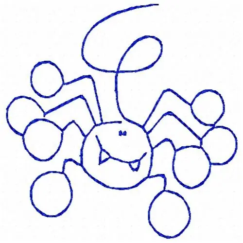 Spider Swirl Embroidery Design Final Sale