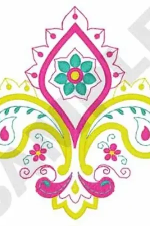 Genuine Fleur De Lis Embroidery Design