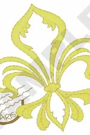 Hassle-Free Returns Fleur De Lis Embroidery Design