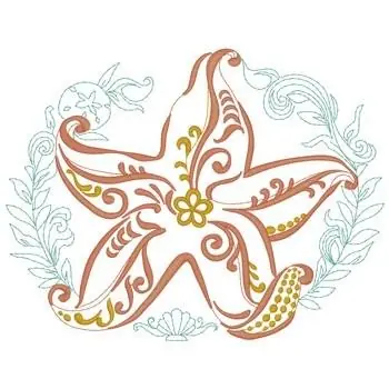 Abstract Starfish Embroidery Design Grab Now