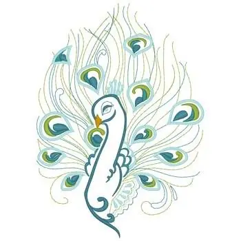 Limited Offer Peacock Embroidery Design