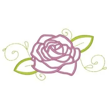 Rose Border Embroidery Design Markdown