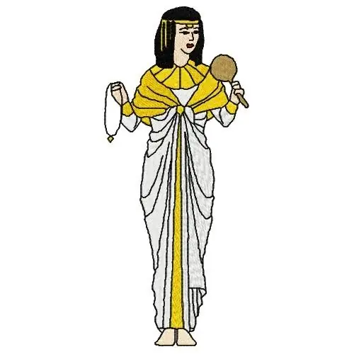 Save Now Cleopatra Woman Embroidery Design