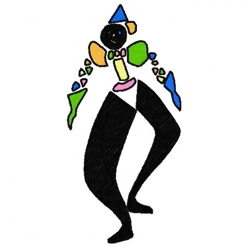 African Person Embroidery Design Cheap