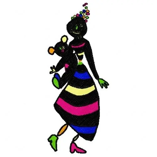 African Mom Embroidery Design Price Drop