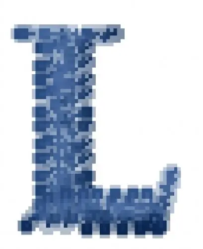 Ring Bearer Font L Embroidery Design Certified
