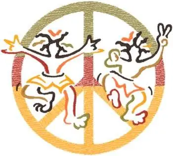 Hassle-Free Returns Rasta Logo Embroidery Design