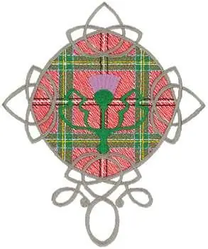 Celtic Embroidery Design Crafted