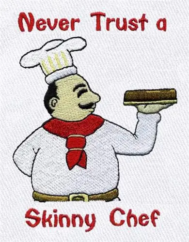 French Chef Embroidery Design Mega Sale