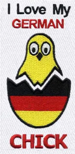 German Chick Embroidery Design Trusted Brand
