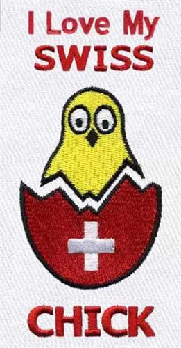 Latest Swiss Chick Embroidery Design