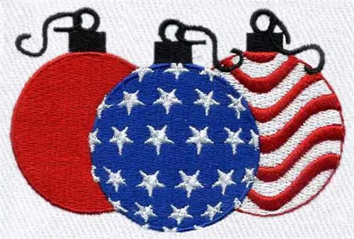 Save Now American Theme Ornaments Embroidery Design