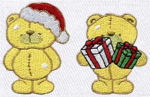 Christmas Bear Embroidery Design Fresh Stock
