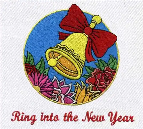 Top Rated Christmas Bell Embroidery Design