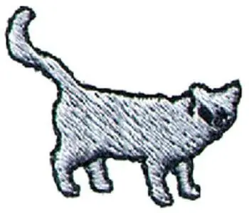 1 Inch Cat Embroidery Design Last Chance