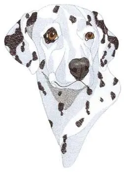 Discount Large Dalmatian Embroidery Design