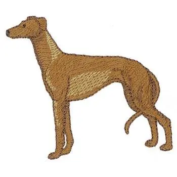 Fast Shipping Greyhound Embroidery Design