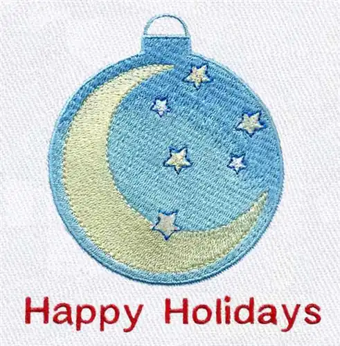 While Supplies Last Happy Holidays Embroidery Design