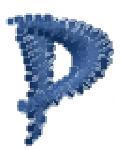 Professional Grade 7 Monkey Fury Font P Embroidery Design