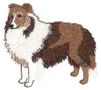 Sale Shetland Sheepdog Embroidery Design