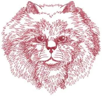Persian Head Embroidery Design Holiday Sale