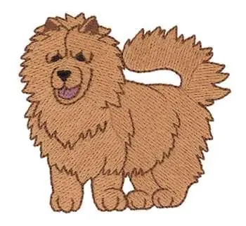 Chow Chow Embroidery Design Exclusive Offer