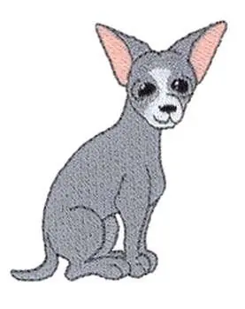 Low Price Chihuahua Embroidery Design