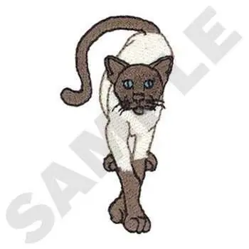 In Demand Siamese Cat Embroidery Design