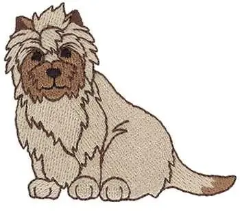 Cairn Terrier Embroidery Design Fan Favorite