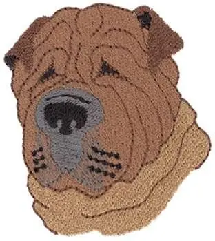 While Supplies Last Shar Pei Embroidery Design