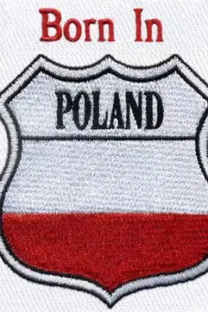 Affordable Crest Poland Flag Embroidery Design