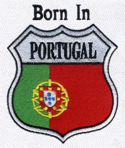 Low Price Crest Portugal Flag Embroidery Design