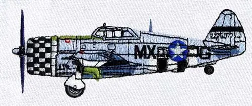 P-47 Thunderbolt Embroidery Design Order Now