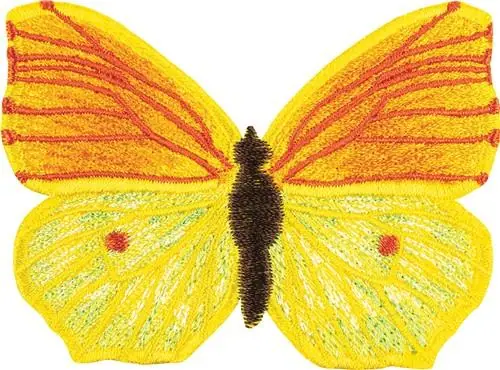 Gonepteryx small Embroidery Design Money Back Guarantee