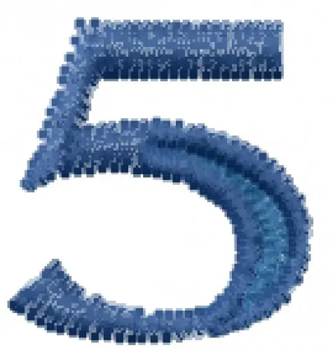 High Quality Occo Luchi Font 5 Embroidery Design
