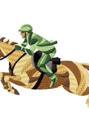 Equestrian Embroidery Design Weekend Sale