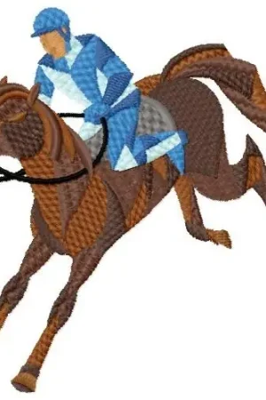 Equestrian Embroidery Design Popular