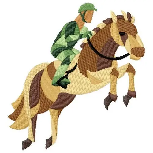 Equestrian Embroidery Design Limited Edition
